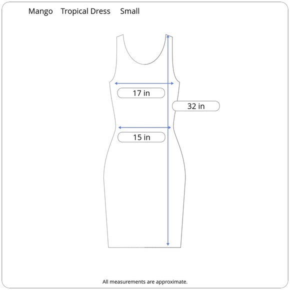 SOLD Mango MNG Tropical Color Block Sheath Dress - Picture 7 of 7